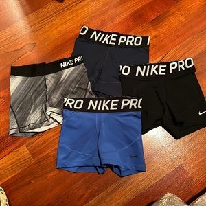 Nike pro shorts